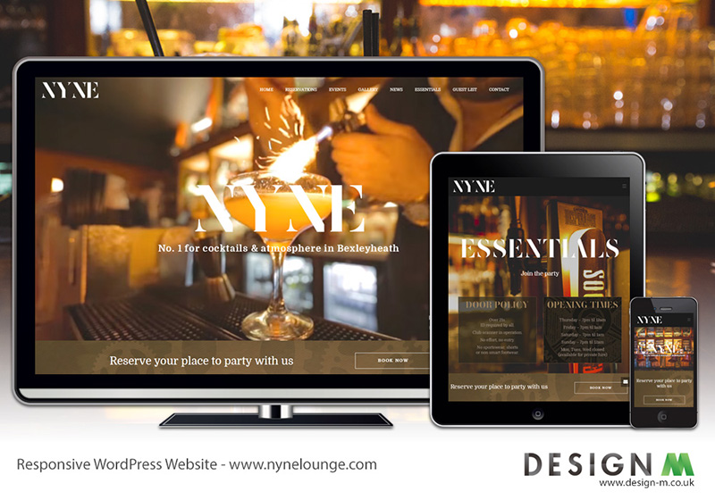 Design M | Website Design | Hospitality Industry