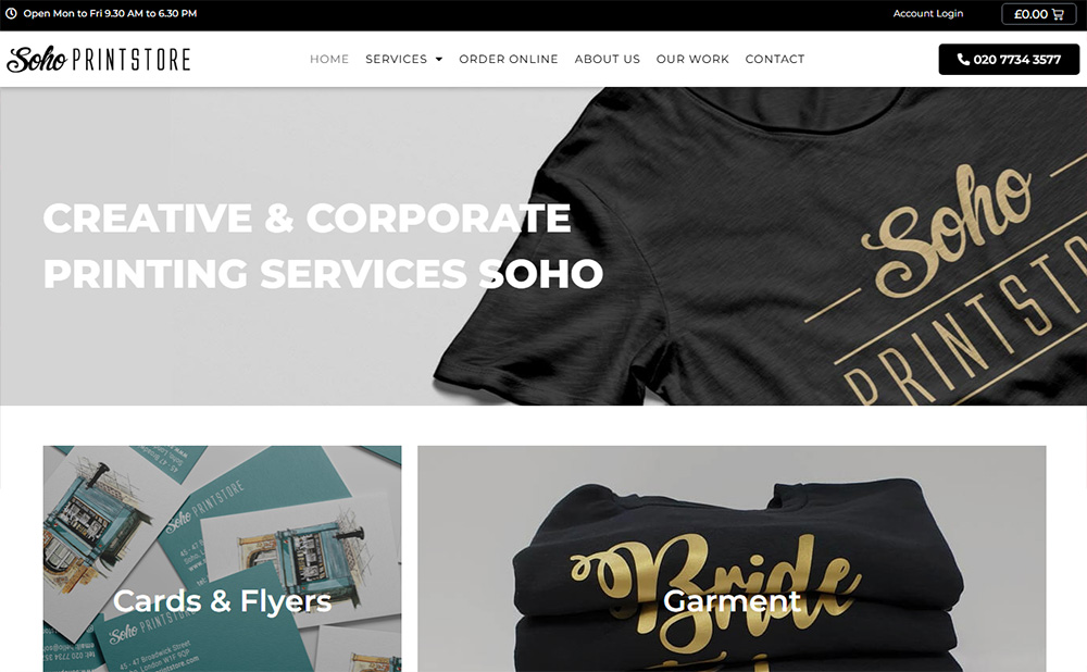 London Website Design | Design M